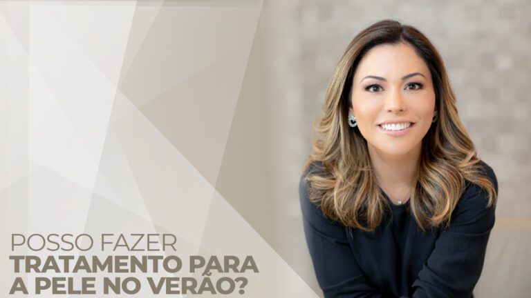 É possível tratar a pele no verão?