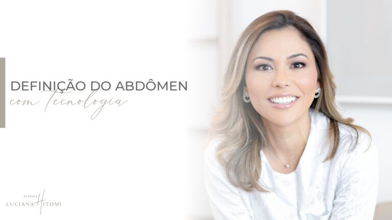 Definição do abdômen com CM Slim